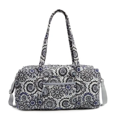 Vera Bradley Women's Cotton Medium Travel Duffel 12 Vera Bradley Women's Cotton Medium Travel Duffel - Image 10