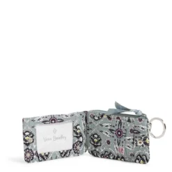 Vera Bradley Women's Cotton RFID Deluxe Zip ID Case