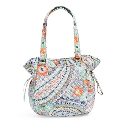 Vera Bradley Women's Cotton Glenna Satchel 9 Vera Bradley Women's Cotton Glenna Satchel - Image 7