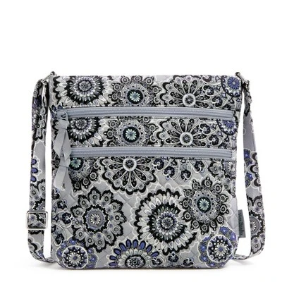 Vera Bradley Women's Cotton Triple Zip Hipster Crossbody Bag 22 Vera Bradley Women's Cotton Triple Zip Hipster Crossbody Bag - Image 20