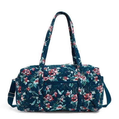Vera Bradley Women's Cotton Medium Travel Duffel 7 Vera Bradley Women's Cotton Medium Travel Duffel - Image 5