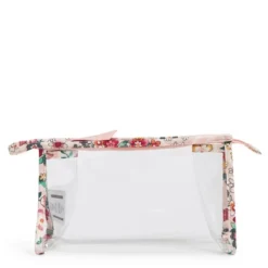 Vera Bradley Clear Trapeze Cosmetic