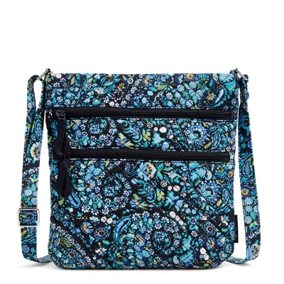 Vera Bradley Women's Cotton Triple Zip Hipster Crossbody Bag 20 Vera Bradley Women's Cotton Triple Zip Hipster Crossbody Bag - Image 18