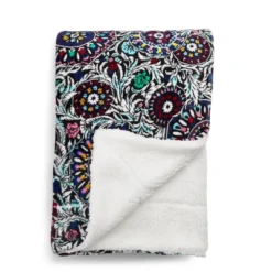 Vera Bradley Women's Fleece Cozy Life Throw Blanket