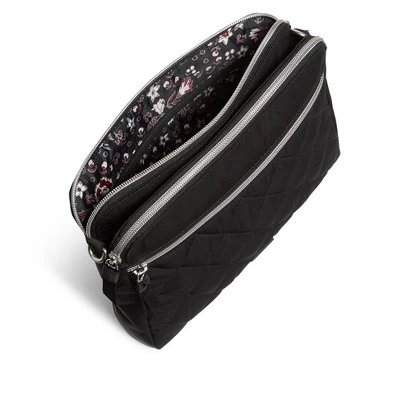 Vera Bradley Women's Microfiber Triple Compartment Crossbody Bag 9 Vera Bradley Women's Microfiber Triple Compartment Crossbody Bag - Image 7