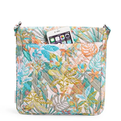 Vera Bradley Women's Cotton Triple Zip Hipster Crossbody Bag 3 Vera Bradley Women's Cotton Triple Zip Hipster Crossbody Bag