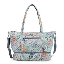 Vera Bradley Women's Cotton Deluxe Travel Tote Bag -Fashion Bag Store GUEST d348fef7 1396 4f8e a327 40280e61bf9c
