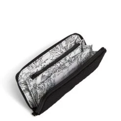 Vera Bradley Women's Microfiber RFID Accordion Wristlet