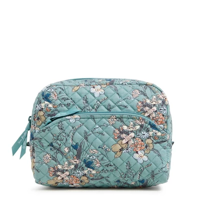 Vera Bradley Women's Cotton Large Cosmetic 9 Vera Bradley Women's Cotton Large Cosmetic - Image 7