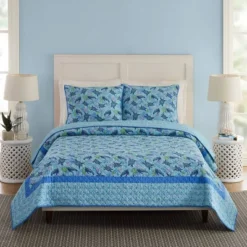 Vera Bradley Turtle Dream Quilt Bedding Set Blue -Fashion Bag Store GUEST db2bd4c0 4c60 42b1 b552 0c1bdd84d583