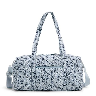 Vera Bradley Women's Cotton Medium Travel Duffel 8 Vera Bradley Women's Cotton Medium Travel Duffel - Image 6