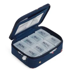 Vera Bradley Women's Cotton Travel Pill Case -Fashion Bag Store GUEST ef955ad0 a41c 489a adbf da81e18f7b55