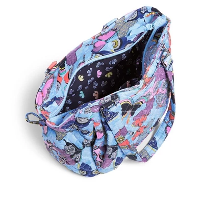 Vera Bradley Women's Cotton Glenna Satchel 7 Vera Bradley Women's Cotton Glenna Satchel - Image 5