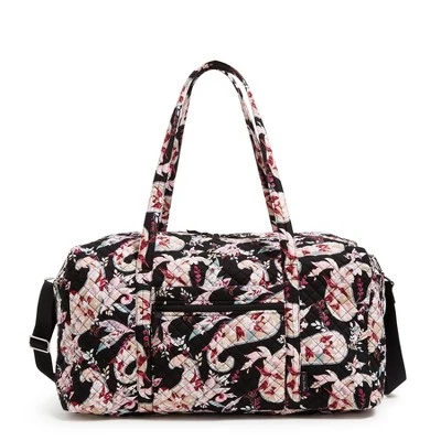 Vera Bradley Women's Cotton Large Travel Duffel Bag 21 Vera Bradley Women's Cotton Large Travel Duffel Bag - Image 19